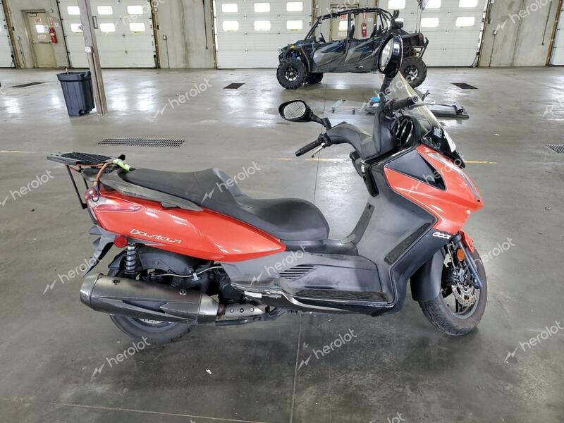 KYMCO USA INC DOWNTOWN 3 2012 orange motor sc gas RFBV2M283CB210310 photo #1