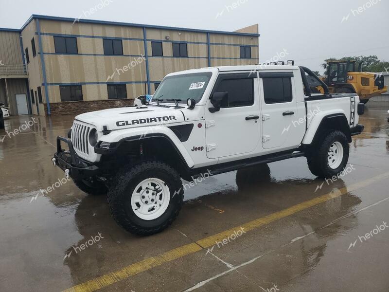 JEEP GLADIATOR 2022 white  gas 1C6JJTBG5NL152818 photo #1