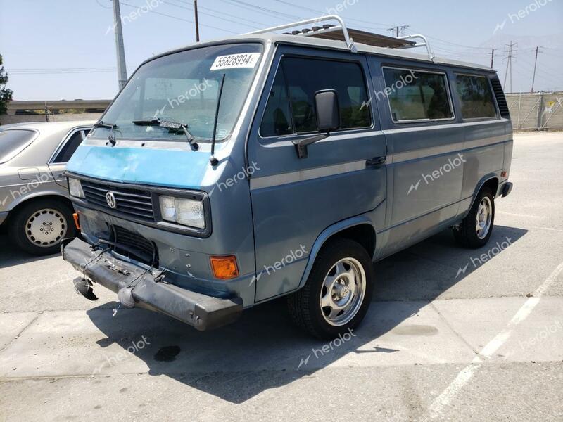 VOLKSWAGEN VANAGON BU 1987 gray  gas WV2YB0254HH088460 photo #1