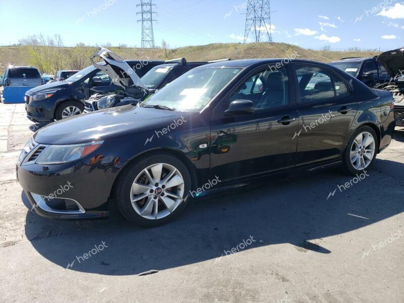 SAAB 9-3 AERO 2010 black  gas YS3FC4CY4A1610448 photo #1