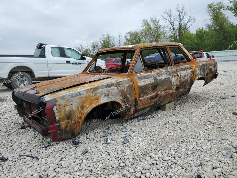 AMERICAN MOTORS RAMBLER 1966 red   A6KS65A127140 photo #1