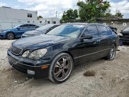 LEXUS GS 400 1998 black  gas JT8BH68X4W0010155 photo #2