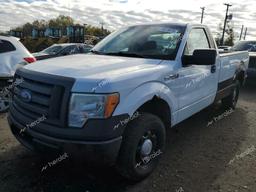 FORD F150 2010 white pickup gas 1FTMF1C88AKA46401 photo #2