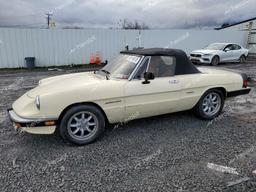 ALFA ROMEO SPIDER VEL 1987 beige  gas ZARBA5584H1048484 photo #2