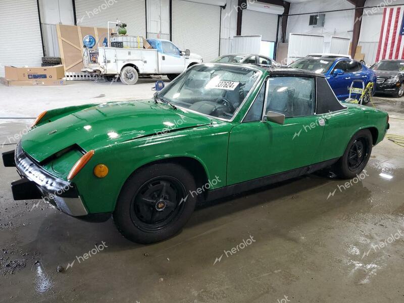 PORSCHE ROADSTER 1974 green   4742906203 photo #1