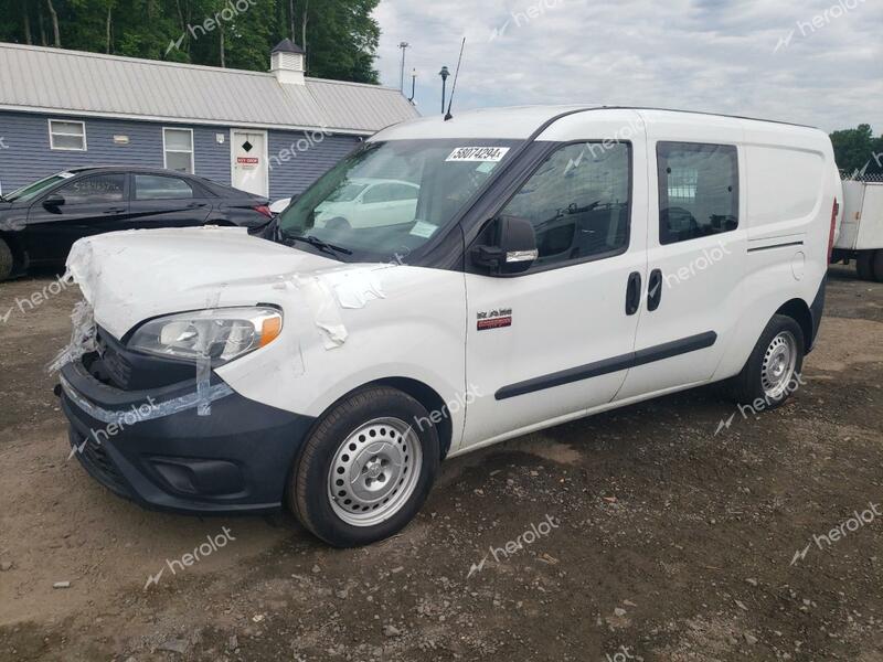 RAM PROMASTER 2019 white  gas ZFBHRFAB6K6M61606 photo #1