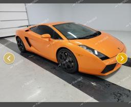 LAMBORGHINI GALLARDO 2004 orange coupe gas ZHWGU11S14LA01164 photo #3