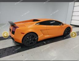 LAMBORGHINI GALLARDO 2004 orange coupe gas ZHWGU11S14LA01164 photo #4