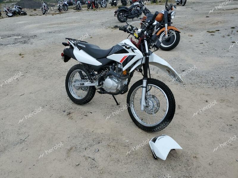 HONDA XR150L E 2023 white  gas 3H1KD131XPD003014 photo #1