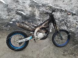 YAMAHA YZ450 FX 2021 burn  gas JYACJ30C0MA001134 photo #2