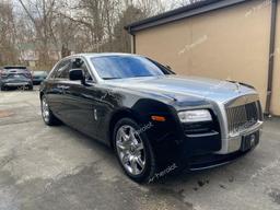 ROLLS-ROYCE GHOST 2011 black sedan 4d gas SCA664S58BUX50046 photo #2