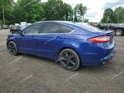 FORD FUSION SE 2016 blue sedan 4d gas 3FA6P0T96GR372734 photo #3