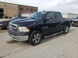 RAM 1500 SLT 2016 black  gas 3C6RR7LT2GG183815 photo #2