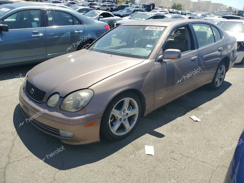 LEXUS GS 400 1998 tan  gas JT8BH68XXW0002822 photo #1