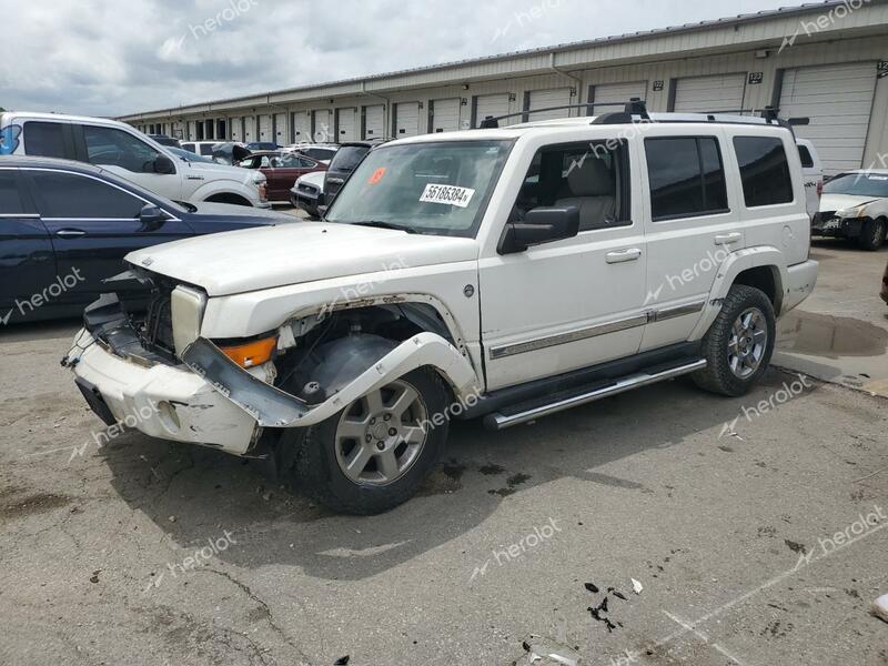 JEEP COMMANDER 2006 white 4dr spor gas 1J8HG58N76C246393 photo #1