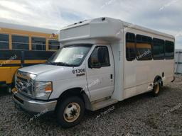 FORD ECONOLINE 2014 white cutaway gas 1FDFE4FS0EDB17651 photo #3