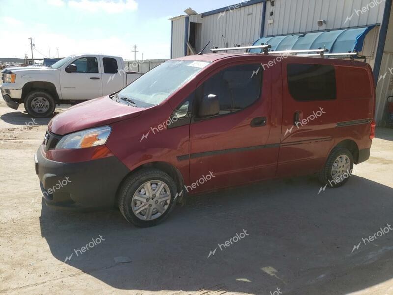 NISSAN NV200 2.5S 2013 maroon cargo va gas 3N6CM0KN3DK697329 photo #1