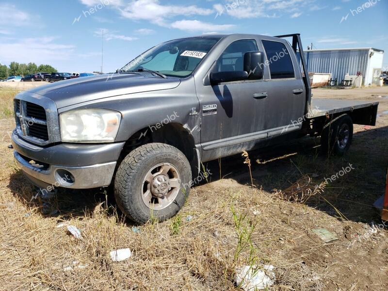 DODGE RAM 2500 S 2007 gray  diesel 3D7KS28A87G785777 photo #1