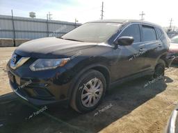 NISSAN ROGUE S 2016 black  gas 5N1AT2MVXGC877113 photo #2