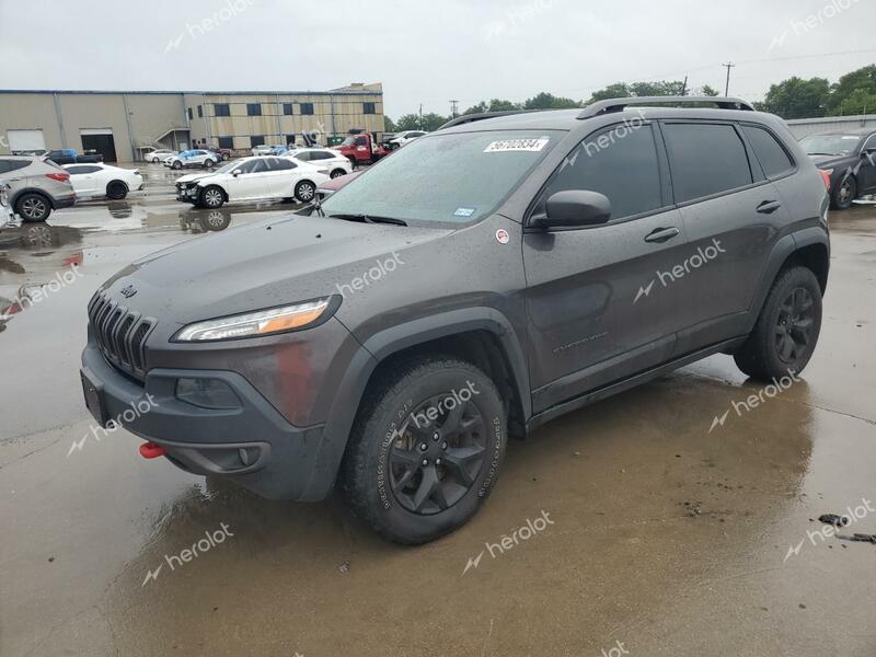 JEEP CHEROKEE T 2018 gray  gas 1C4PJMBB8JD543298 photo #1