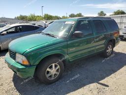 OLDSMOBILE BRAVADA 2000 green  gas 1GHDT13W7Y2286082 photo #2