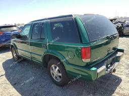 OLDSMOBILE BRAVADA 2000 green  gas 1GHDT13W7Y2286082 photo #3