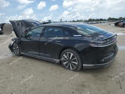 LUCID MOTORS AIR PURE 2023 black  electric 50EA1PFA7PA008137 photo #3