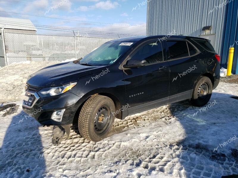 CHEVROLET EQUINOX LS 2018 black  gas 2GNAXREV3J6165498 photo #1