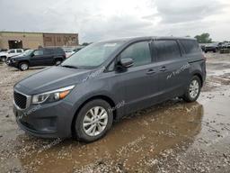 KIA SEDONA LX 2017 gray sports v gas KNDMB5C19H6225149 photo #2