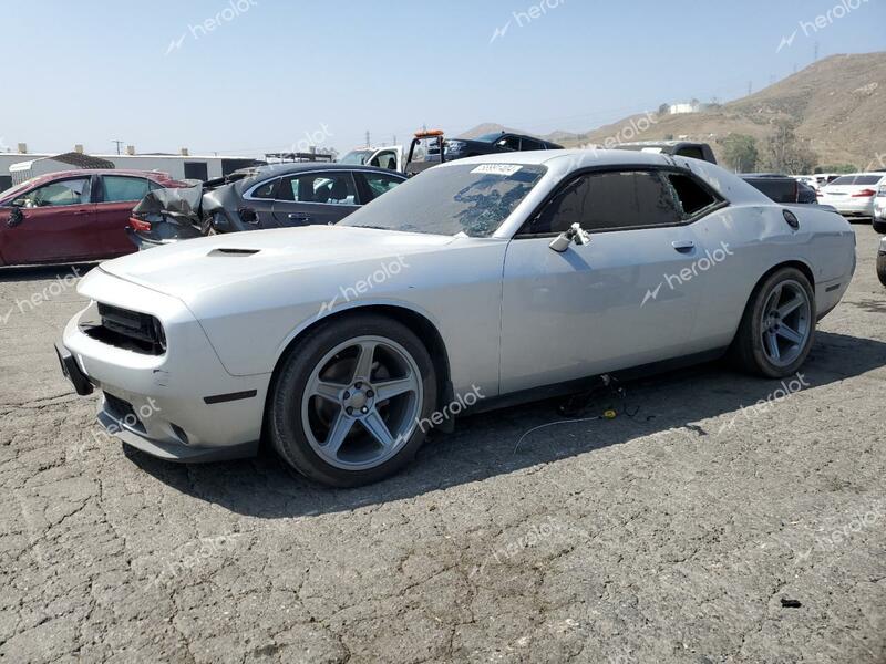 DODGE CHALLENGER 2019 silver  flexible fuel 2C3CDZAG4KH736380 photo #1