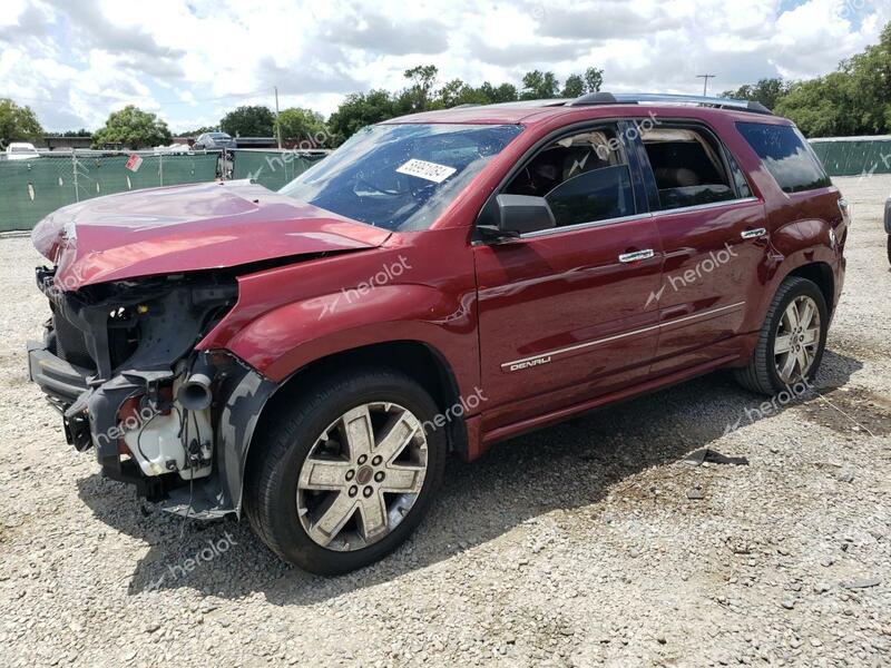 GMC ACADIA DEN 2016 burgundy 4dr spor gas 1GKKRTKDXGJ199731 photo #1