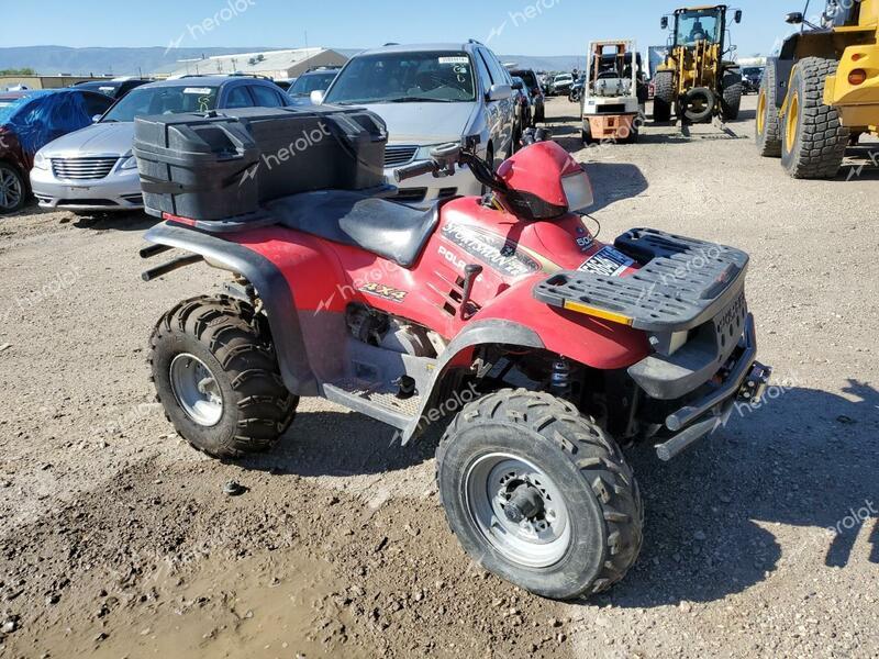 POLARIS SPORTSMAN 2001 red  gas 4XACH50A31A356229 photo #1