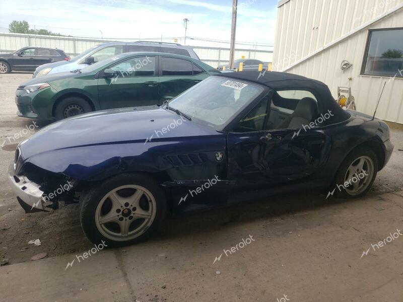 BMW Z3 1.9 1996 blue converti gas 4USCH7321TLB73909 photo #1