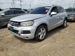 VOLKSWAGEN TOUAREG V6 2012 silver 4dr spor gas WVGEF9BP9CD009937 photo #2