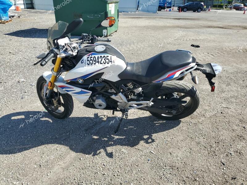 BMW G310 R 2018 white  gas WB30G1100JR855668 photo #1