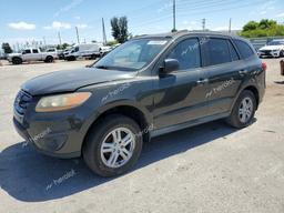 HYUNDAI SANTA FE G 2010 black 4dr spor gas 5NMSG3AB7AH385855 photo #2