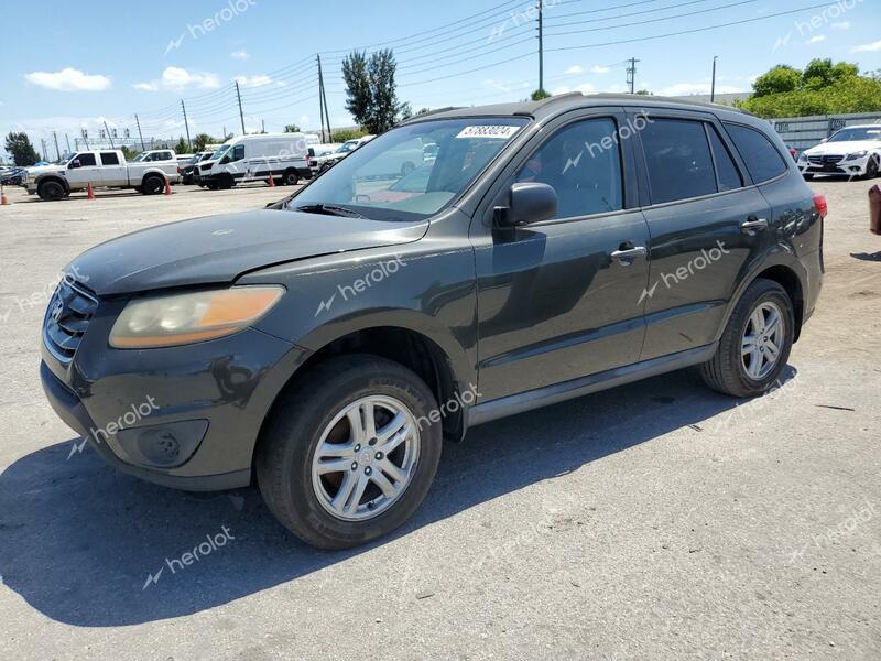 HYUNDAI SANTA FE G 2010 black 4dr spor gas 5NMSG3AB7AH385855 photo #1