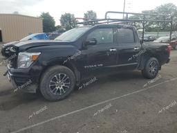 NISSAN TITAN SV 2020 black  gas 1N6AA1ED7LN505721 photo #2