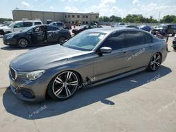 BMW 740 I 2017 gray sedan 4d gas WBA7E2C5XHG740268 photo #2