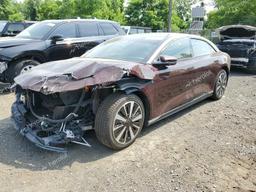 LUCID MOTORS AIR TOURIN 2023 burgundy  electric 50EA1TEA2PA005639 photo #2