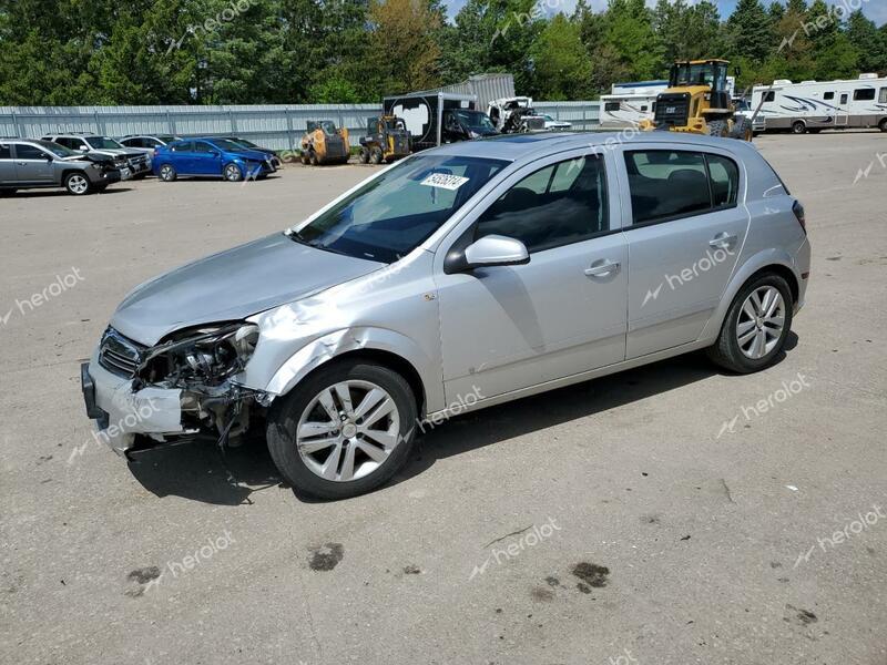 SATURN ASTRA XE 2008 silver  gas W08AR671785054432 photo #1