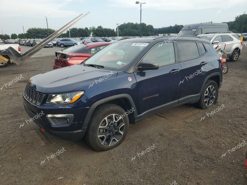 JEEP COMPASS TR 2021 blue  gas 3C4NJDDB7MT546115 photo #1