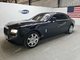 ROLLS-ROYCE GHOST 2010 black sedan 4d gas SCA664S5XAUX48569 photo #2