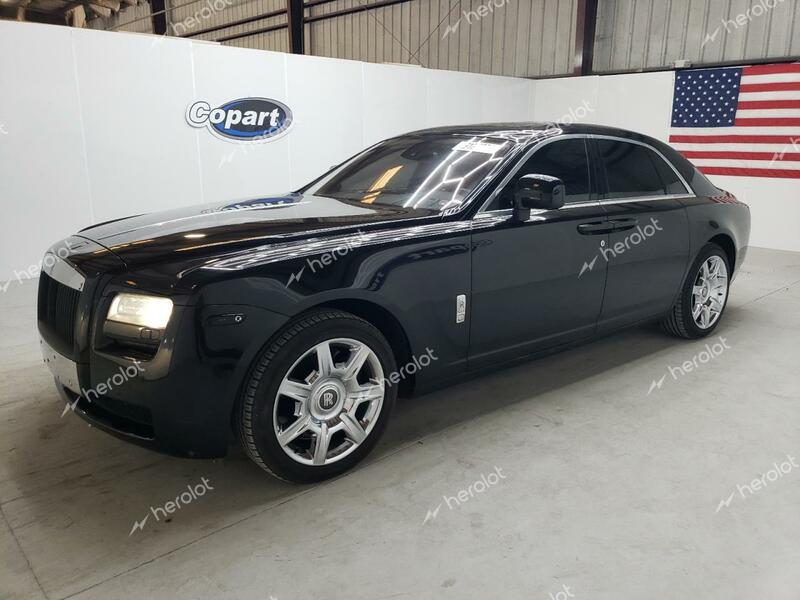 ROLLS-ROYCE GHOST 2010 black sedan 4d gas SCA664S5XAUX48569 photo #1