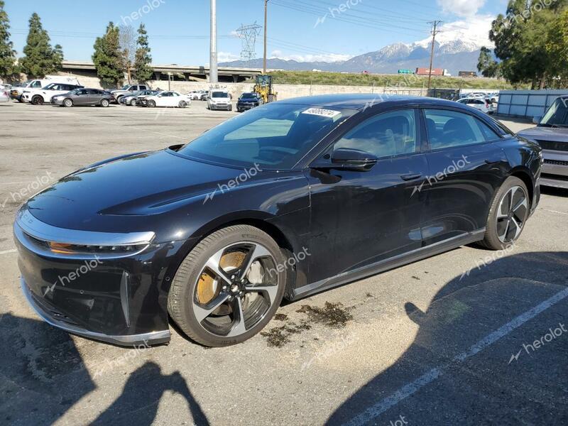 LUCID MOTORS AIR PURE 2023 black  electric 50EA1PFA0PA006195 photo #1