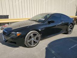 BMW M6 2006 black  gas WBSEH93456B797059 photo #2