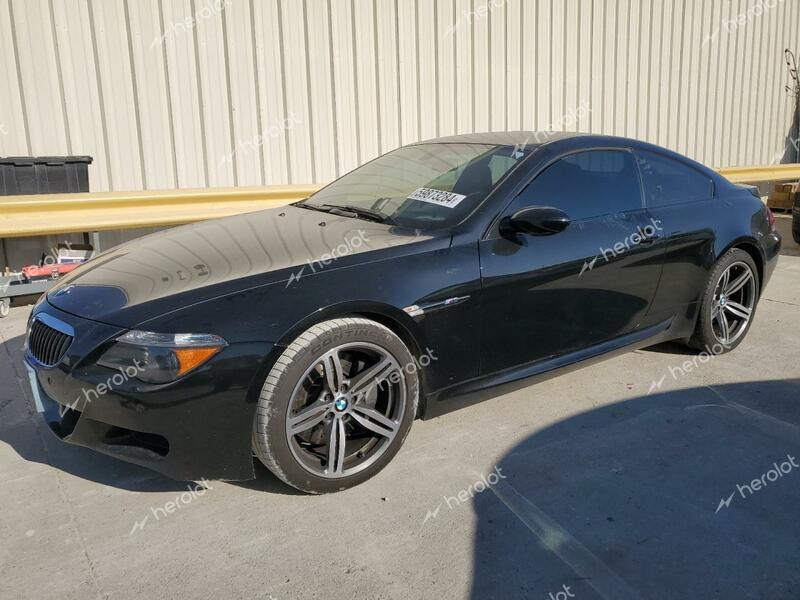 BMW M6 2006 black  gas WBSEH93456B797059 photo #1