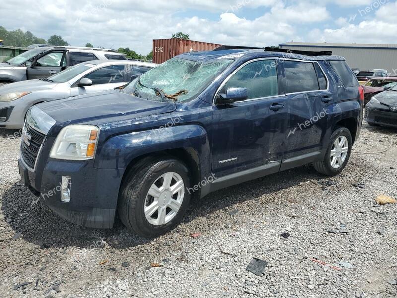 GMC TERRAIN SL 2015 blue  gas 2GKFLRE34F6250564 photo #1