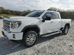 GMC SIERRA K25 2021 white  diesel 1GT49REY9MF135636 photo #2