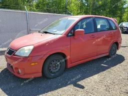 SUZUKI AERIO SX 2005 red hatchbac gas JS2RD61H355300568 photo #2